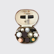 BORDEAUX | Oval Beauty Case